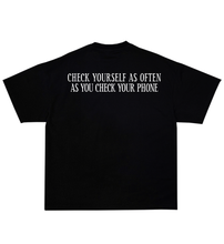 Lade das Bild in den Galerie-Viewer, 'CHECK YOURSELF' T-SHIRT