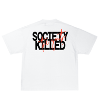 Lade das Bild in den Galerie-Viewer, &#39;SOCIETY KILLED THE YOUTH&#39; T-SHIRT
