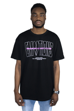 Lade das Bild in den Galerie-Viewer, &#39;EMOTIONS&#39; T-SHIRT BLACK
